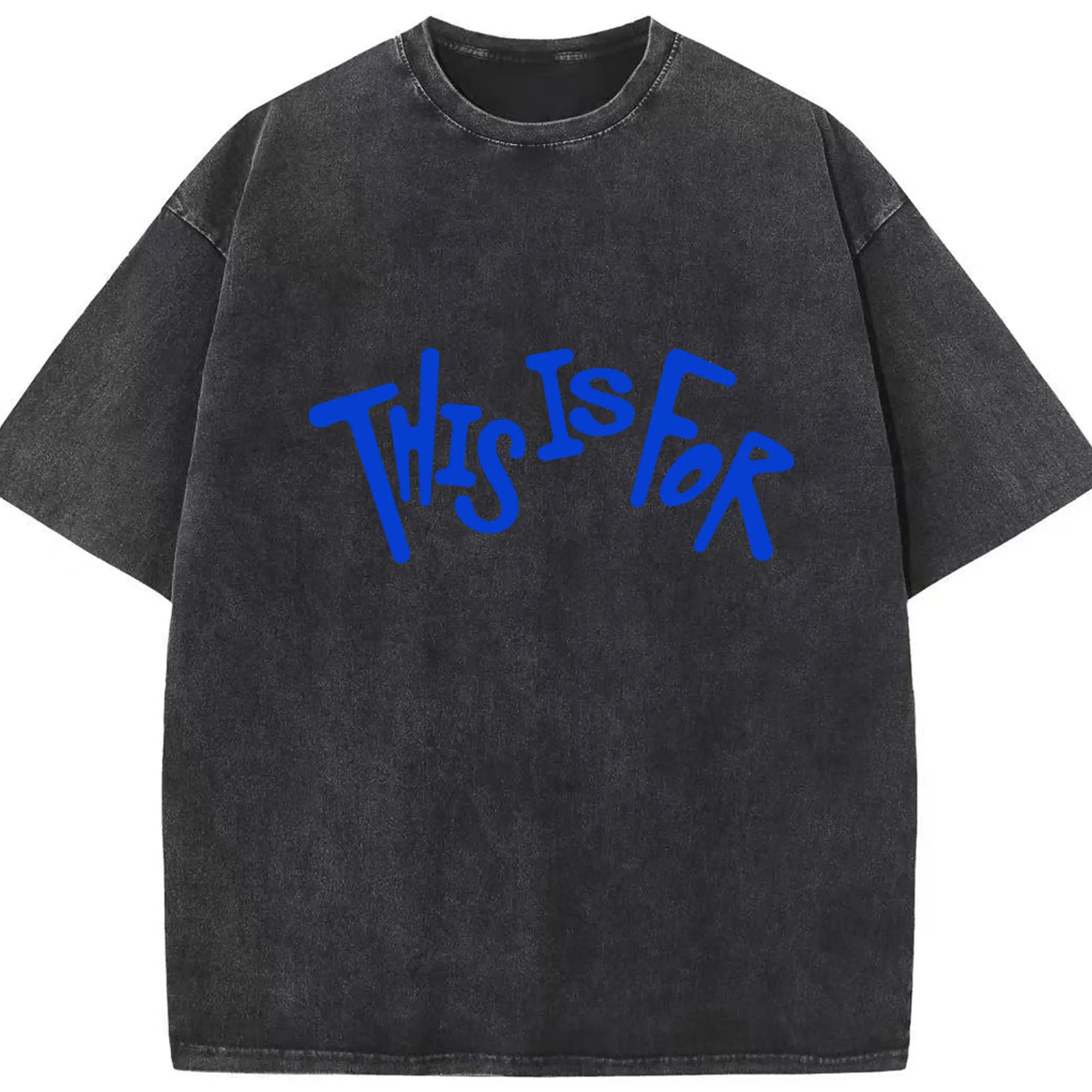 TWICE『THIS IS FOR』記念💎ファンアートデザイン 限定コレクション - 綿100％ ヴィンテージ風 半袖Tシャツ ・ フロントプリント ・ 柔らか肌触り ・ 通気性 快適 ・ スポーツ カジュアル 外出用