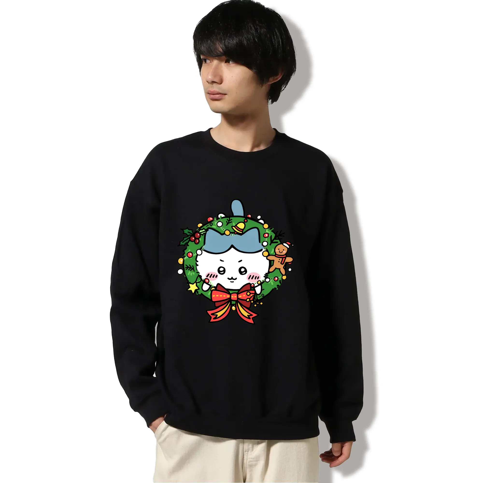 ちいかわ クリスマス花輪🎀 ホリデー気分満点の特別デザイン