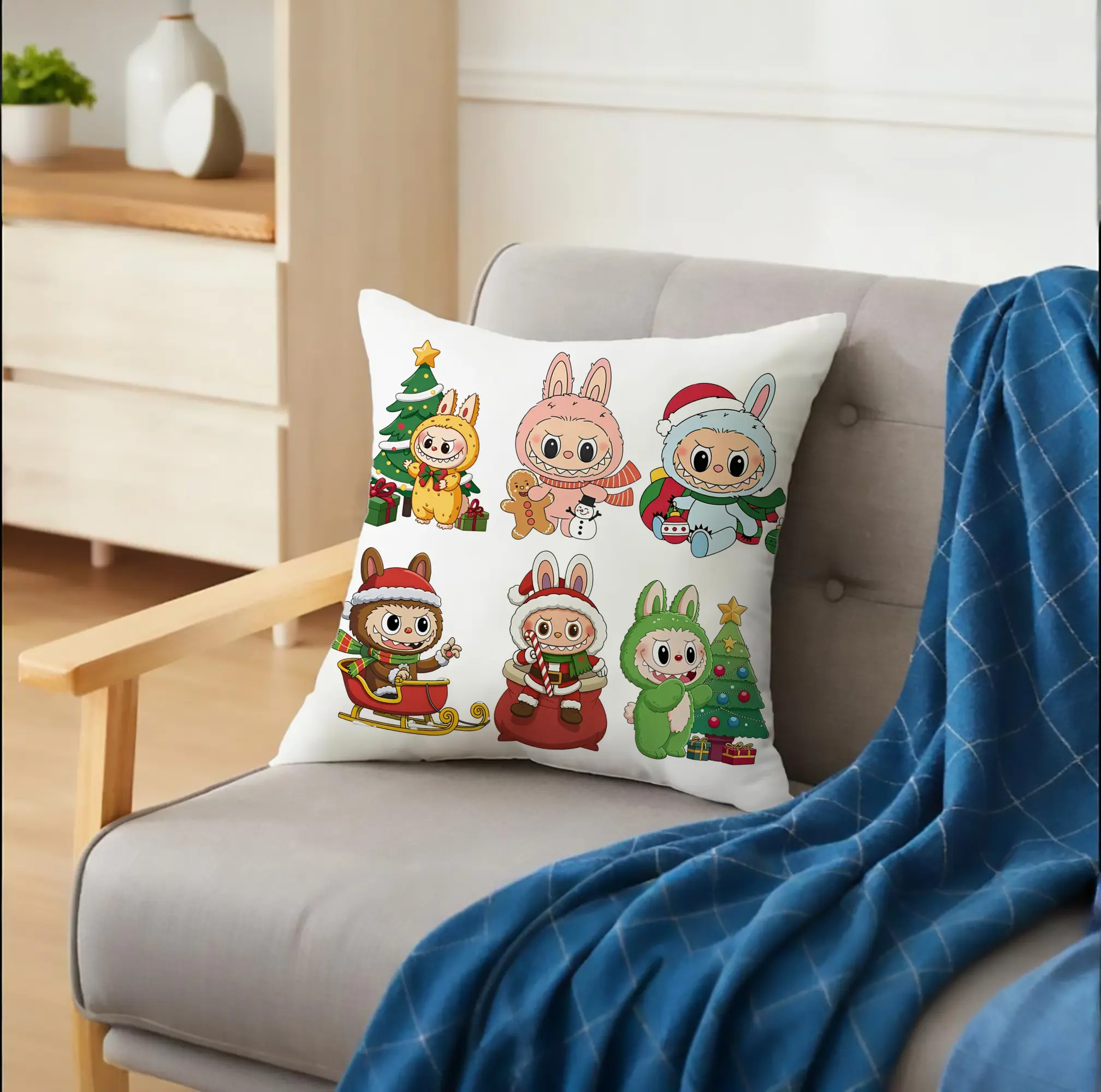 ラブブブのクリスマス限定🎄 可愛いサンタ帽＆ギフトデザイン