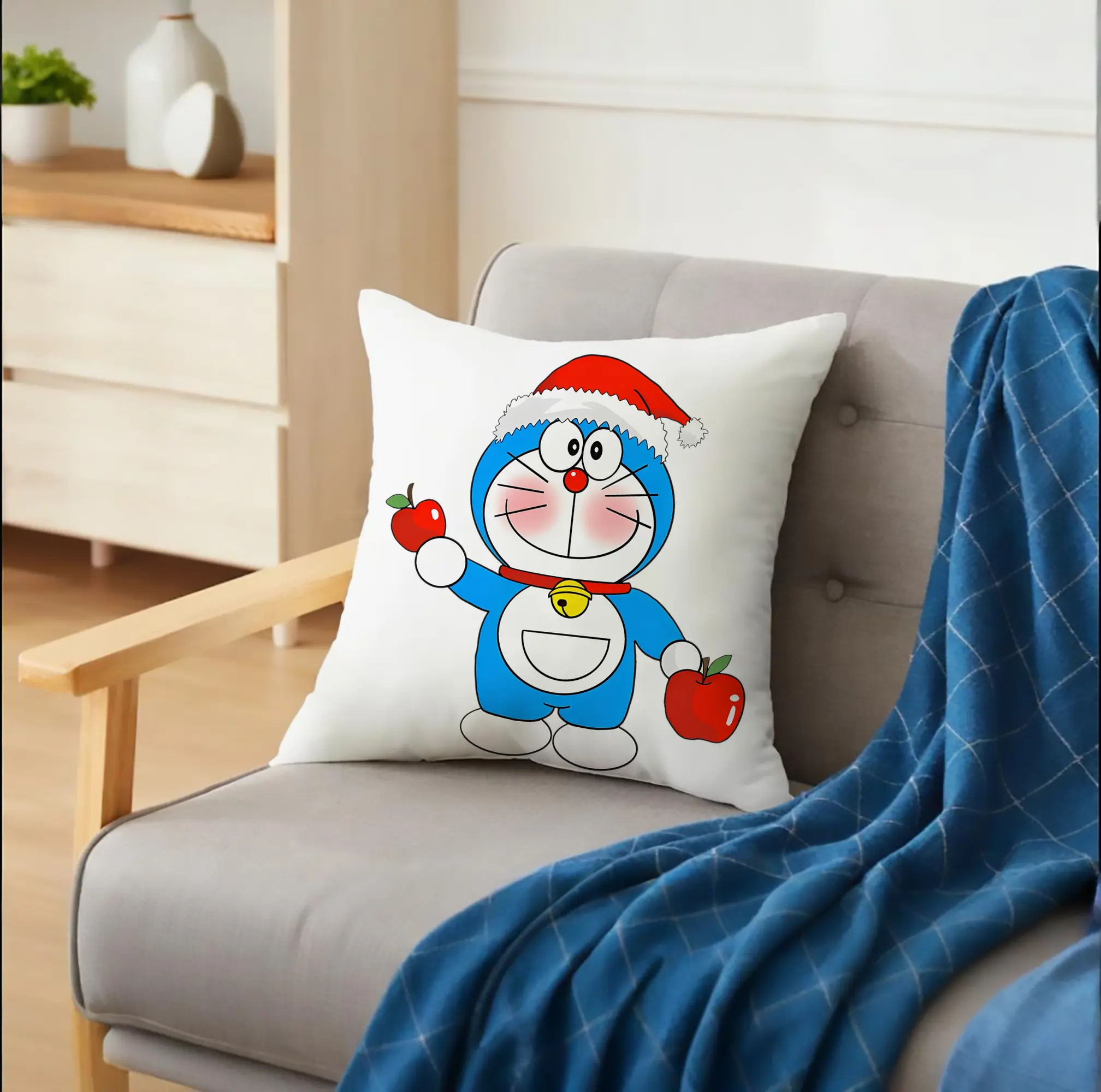 ドラえもん クリスマス限定🎄 サンタ帽＆プレゼント可愛い冬デザイン