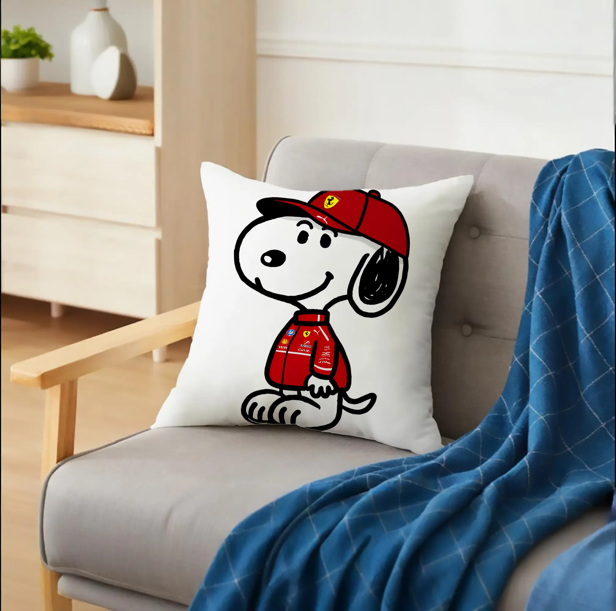 限定版 スヌーピー×フェラーリレーシング