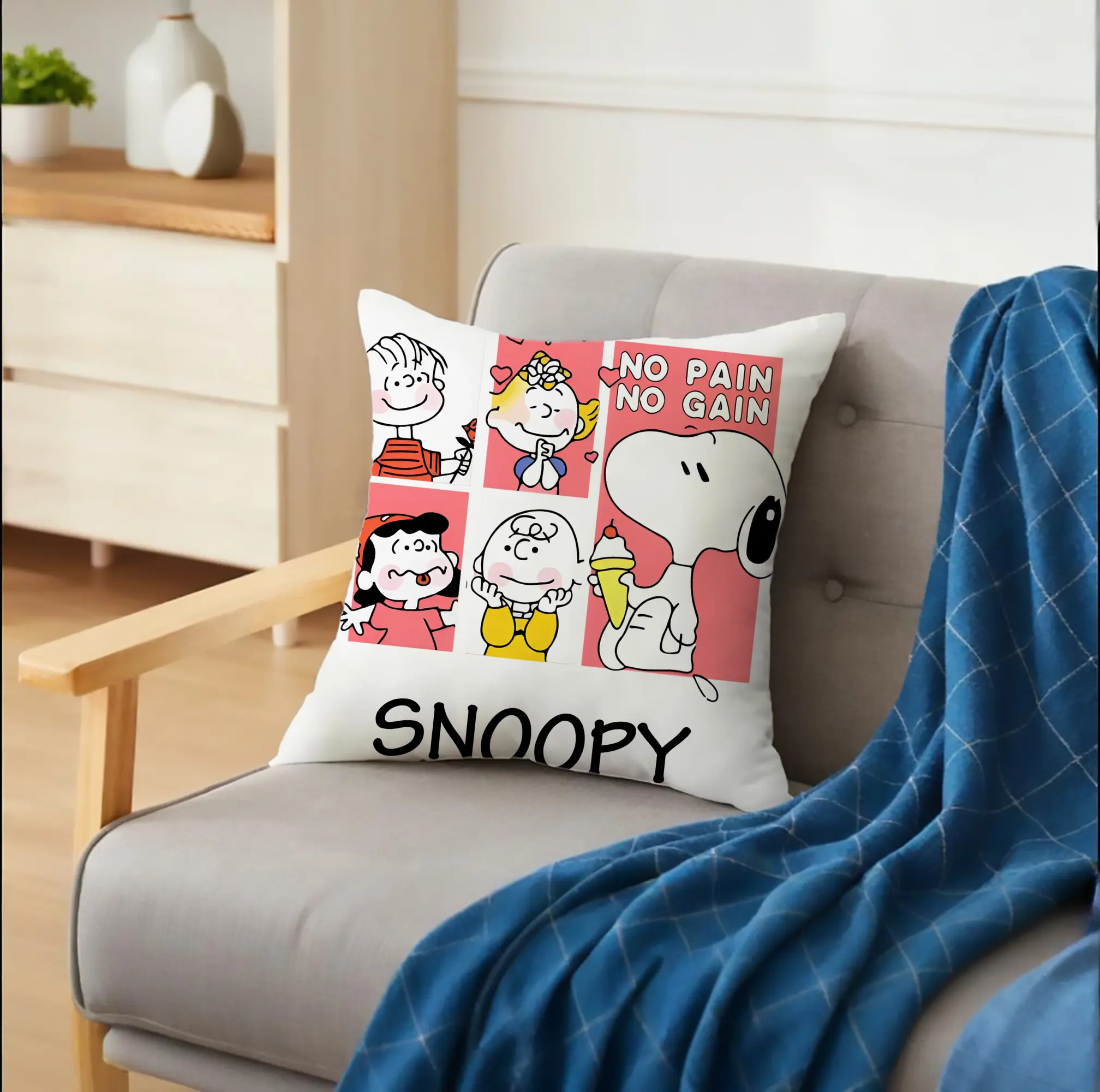 スヌーピー限定 励ましフレーズ入り