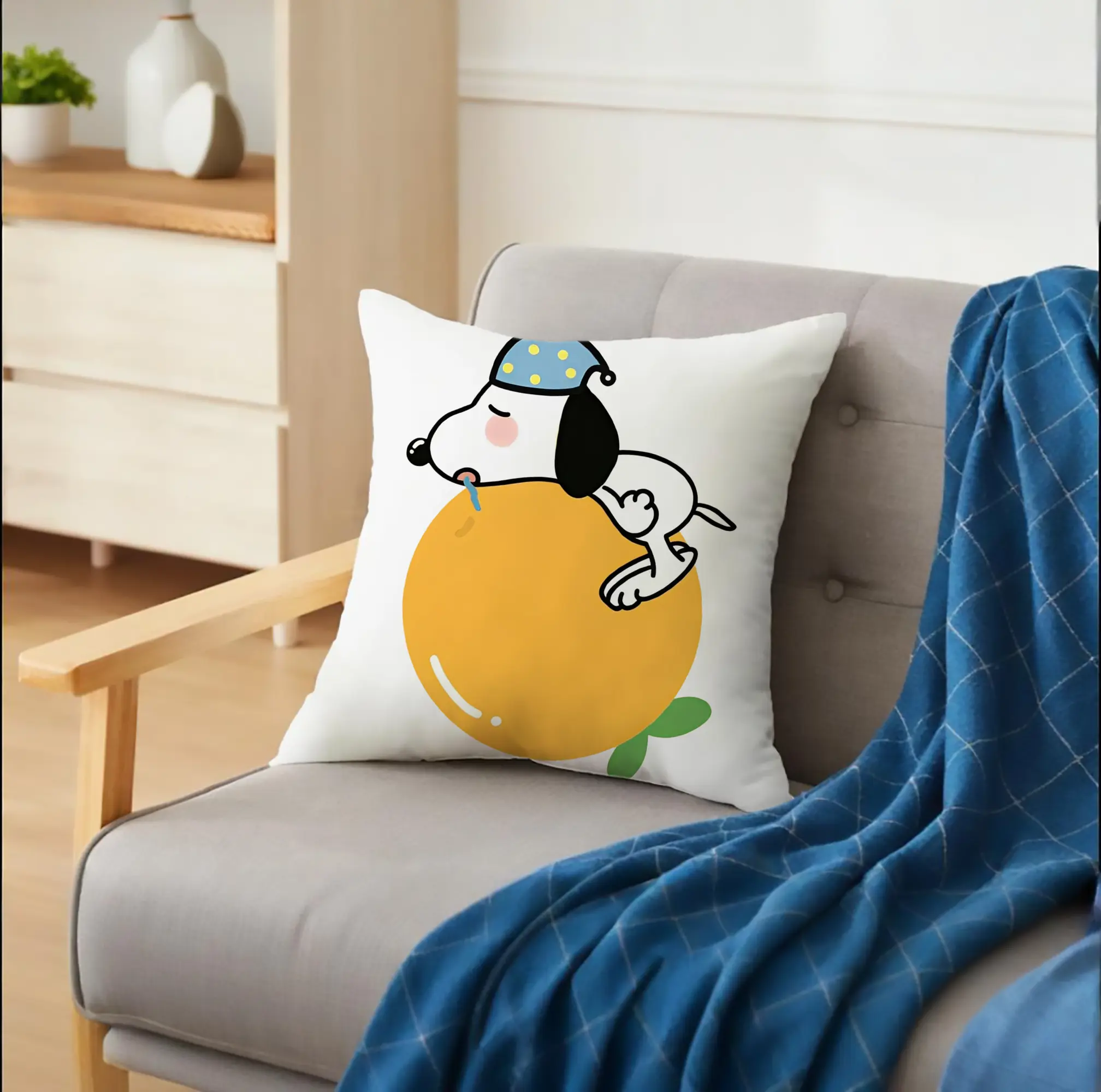 スヌーピー 癒しの みかんおやすみ