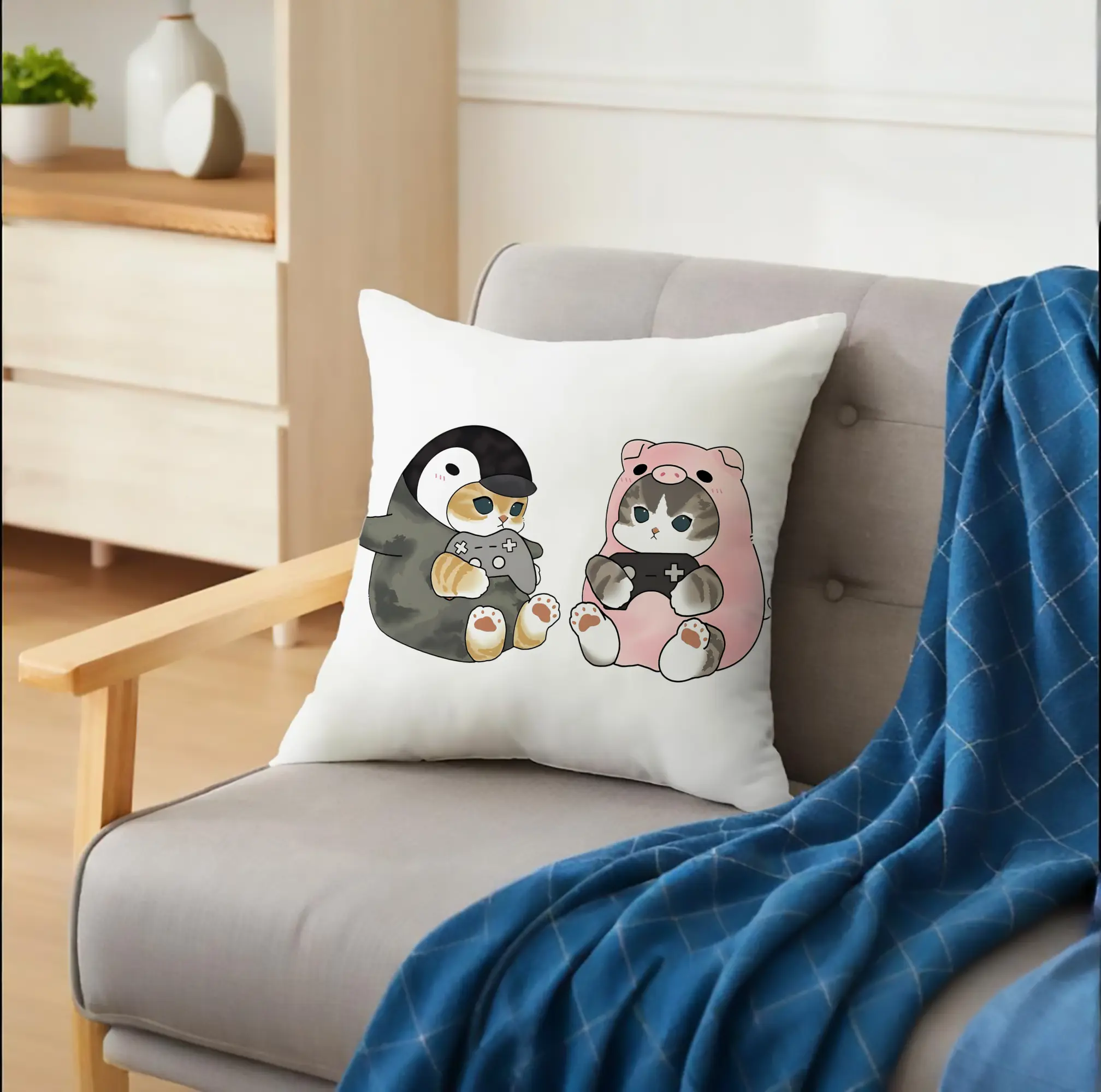 mofusand ペンギンブタ着ぐるみ 可愛いデザイン