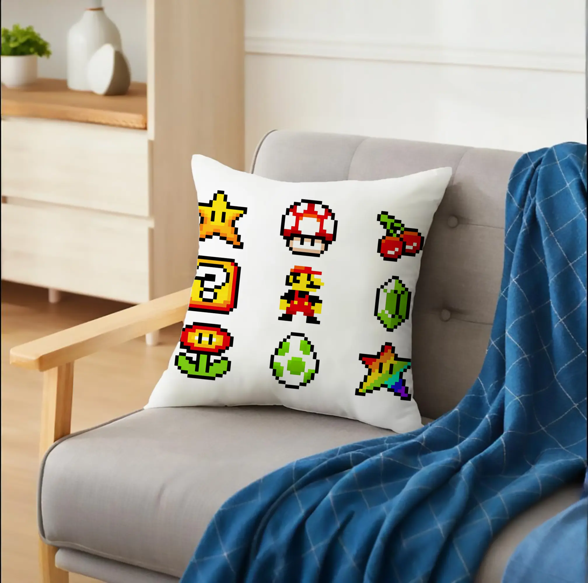 マリオゲームモチーフ カジュアルユニセックス