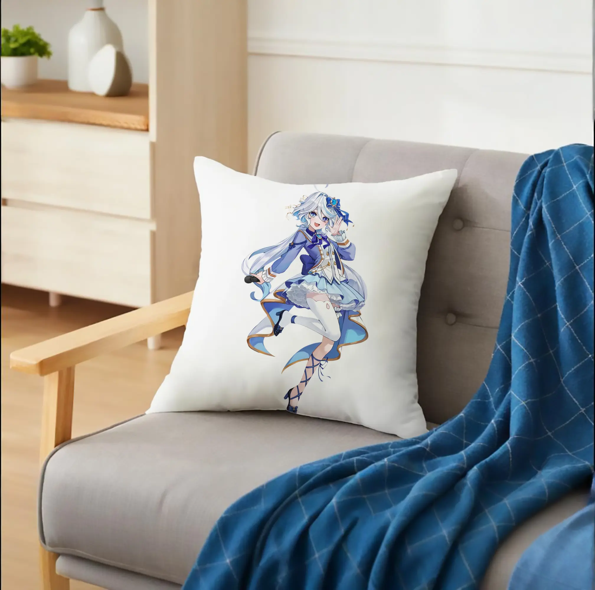 原神 フリーナ ポップカルチャー風プリント