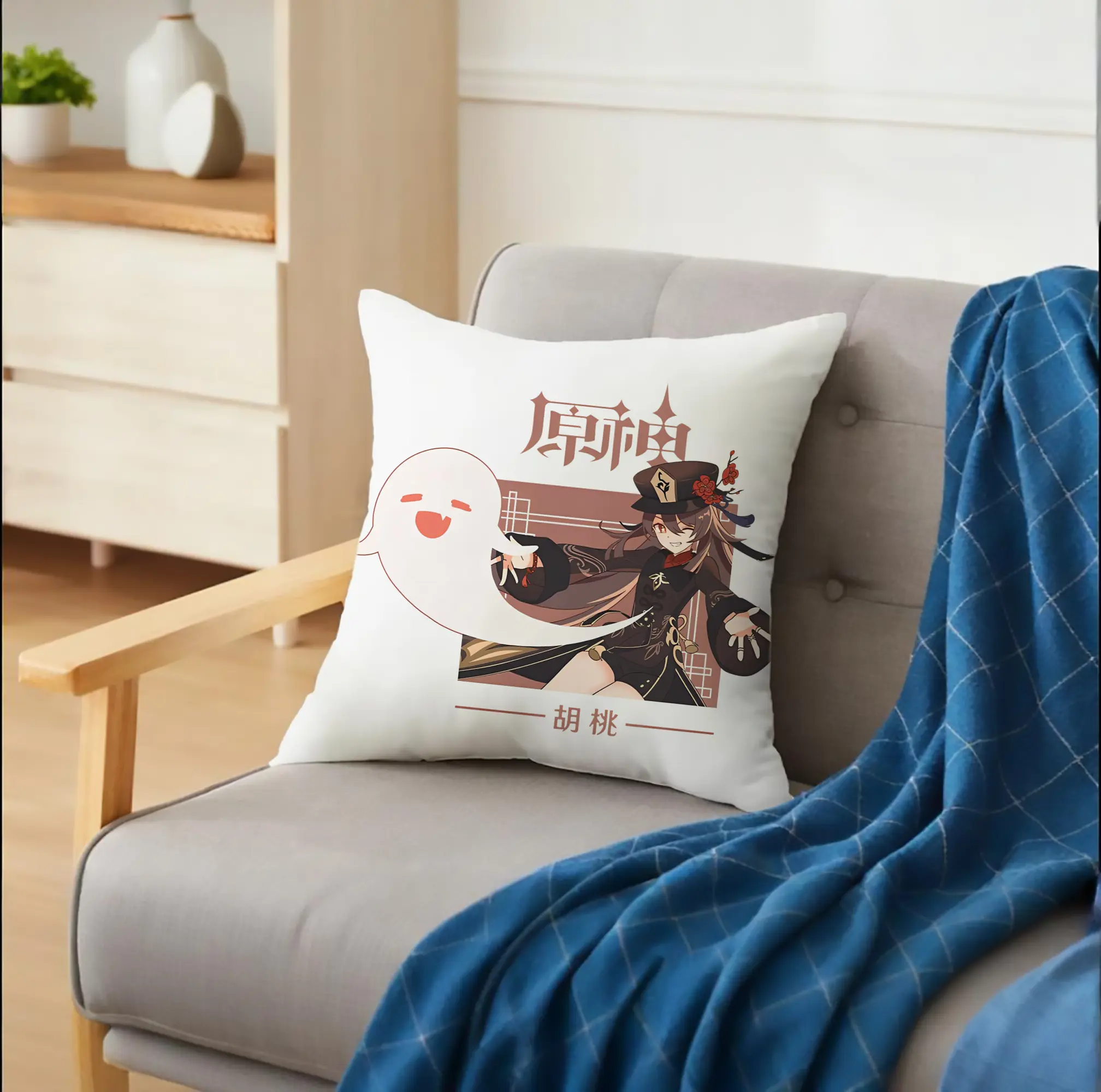 Genshin Impact フータオ ミニマルアート 原宿系 おしゃれデザイン