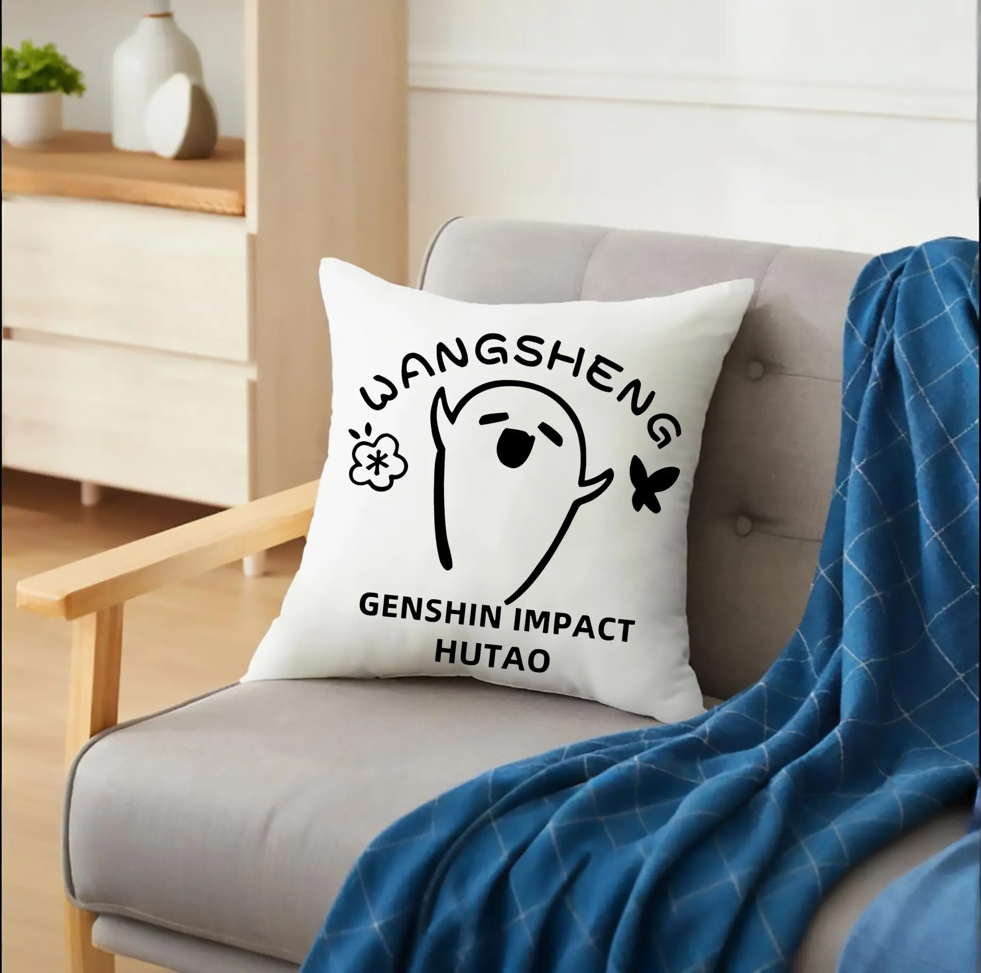 原神 胡桃 同款Tシャツ キャラクターグッズ【ファン必見】