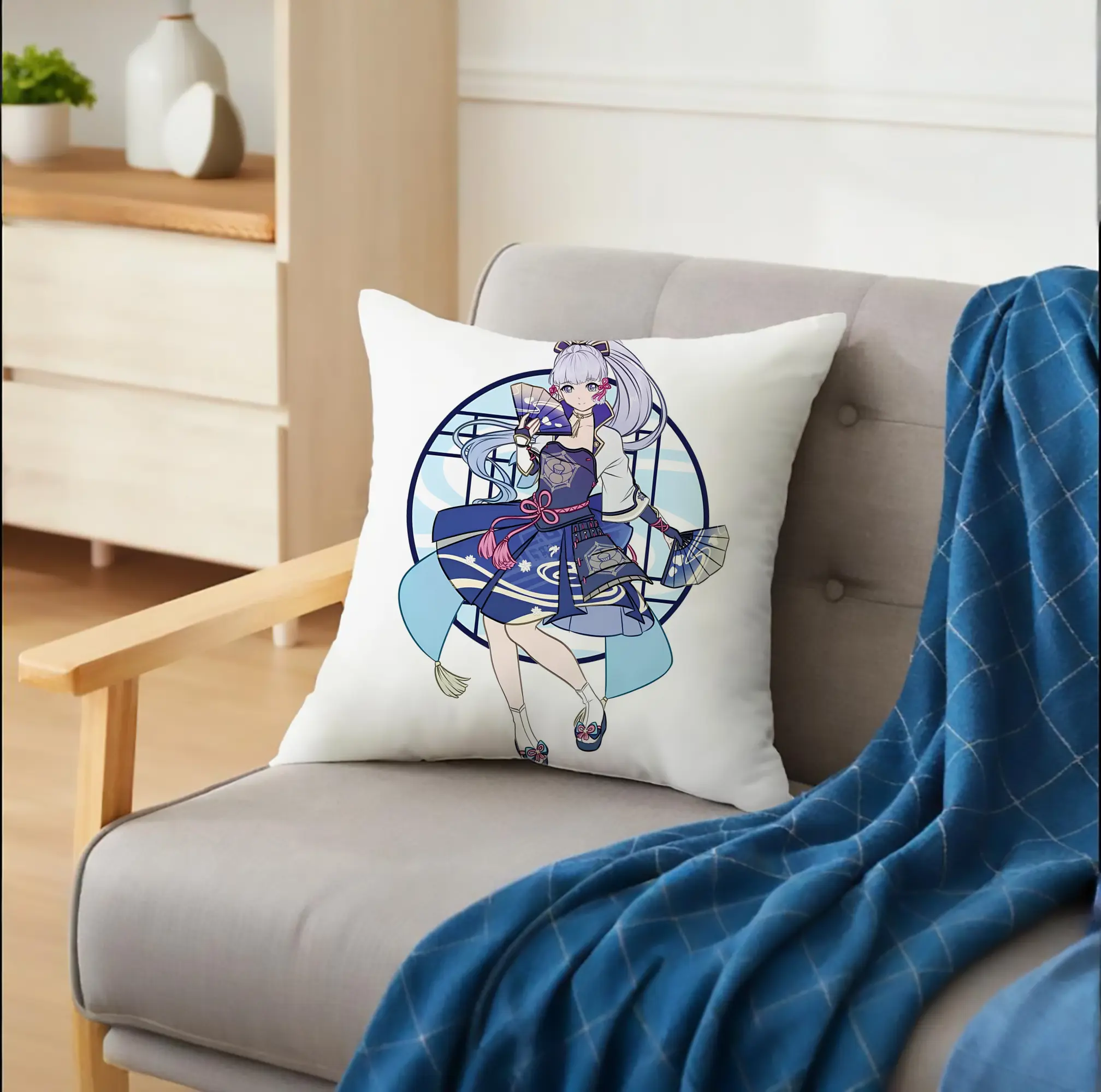 神里綾華 アニメ風デザイン  ユニセックス おしゃれ