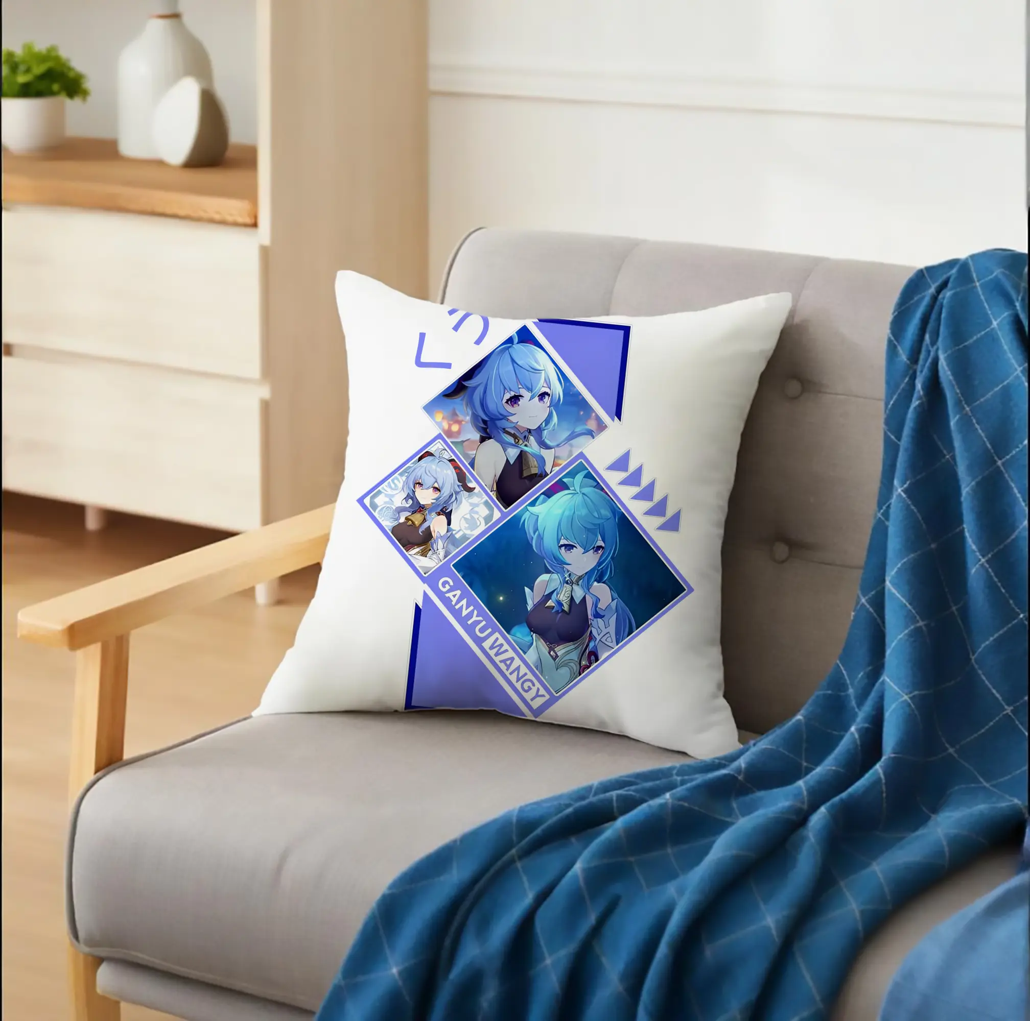 Genshin Impact 甘雨 ミニマルデザイン おしゃれスタイル