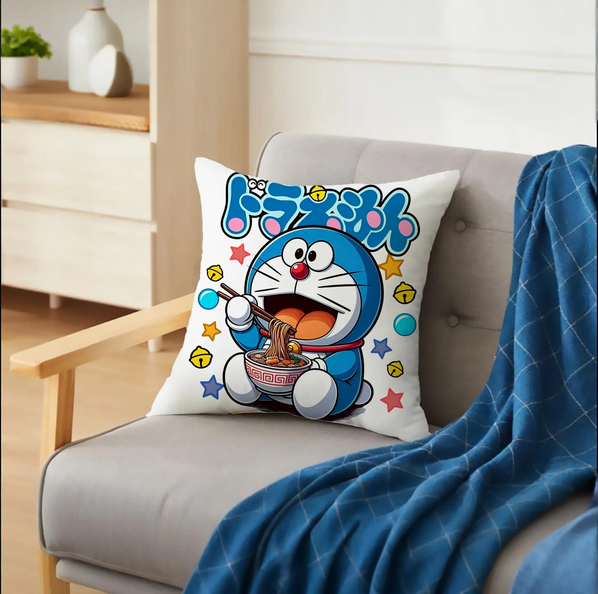 ドラえもん ラーメン柄