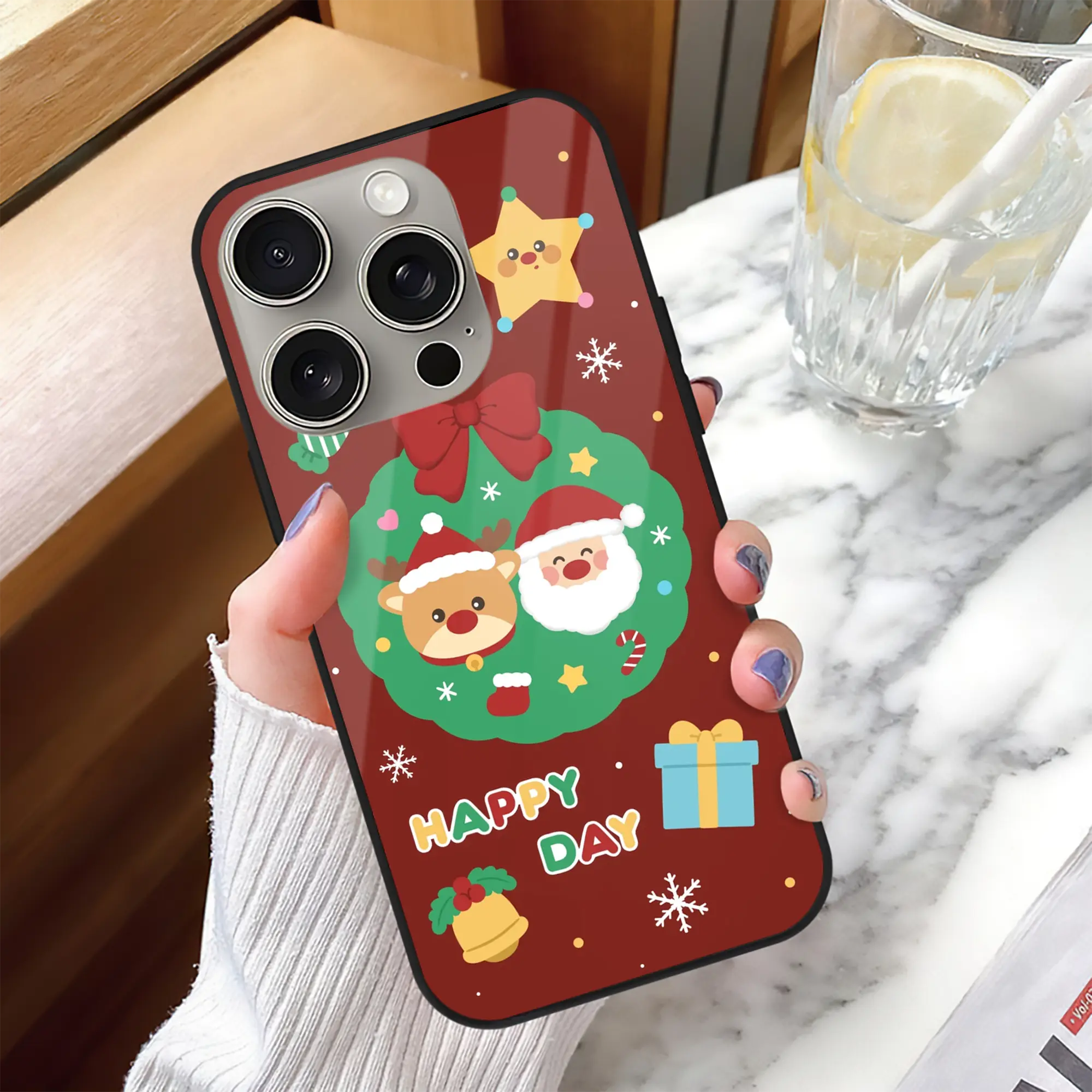 サンタ＆トナカイ柄｜可愛い冬限定デザイン