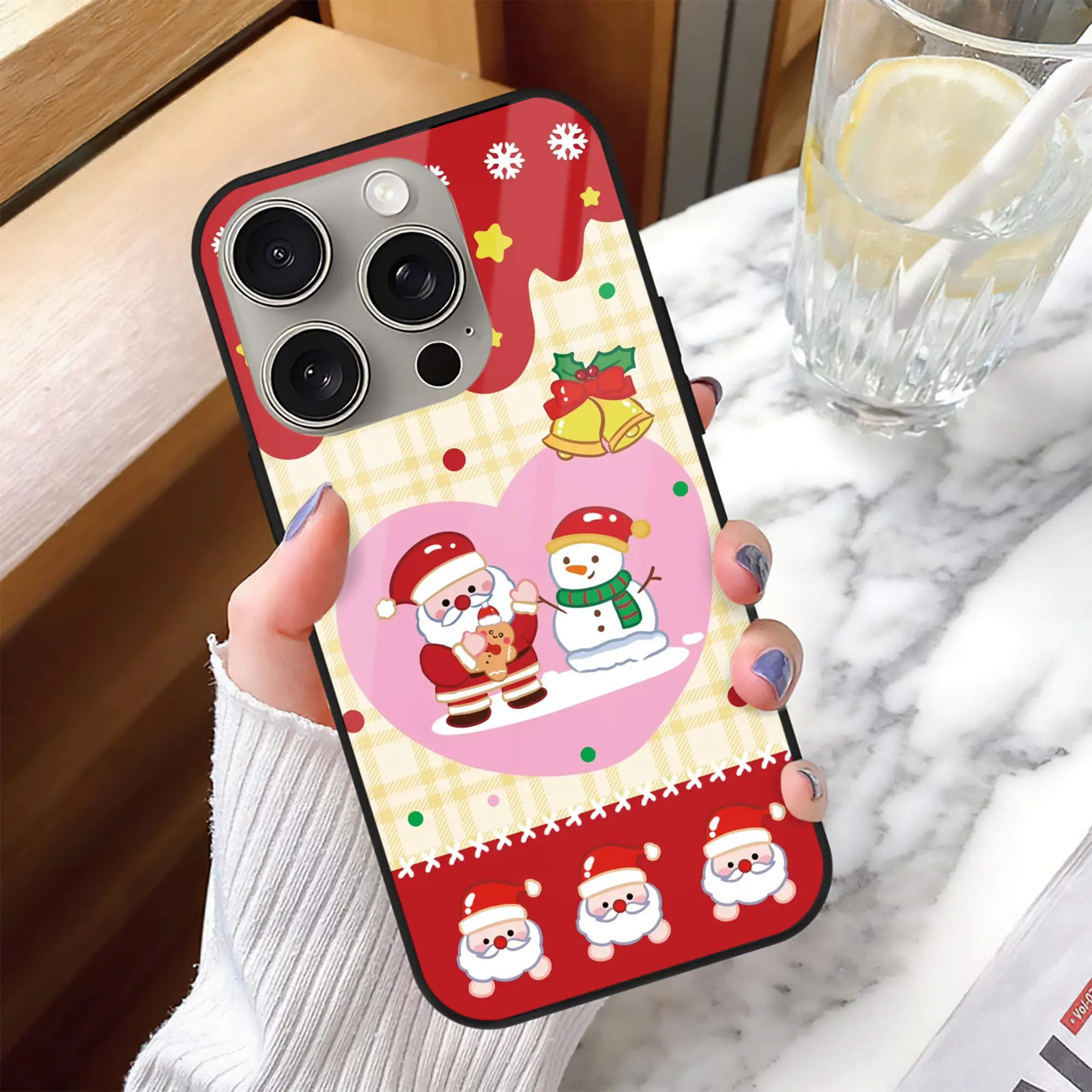 赤×白サンタカラー｜クリスマス感UP