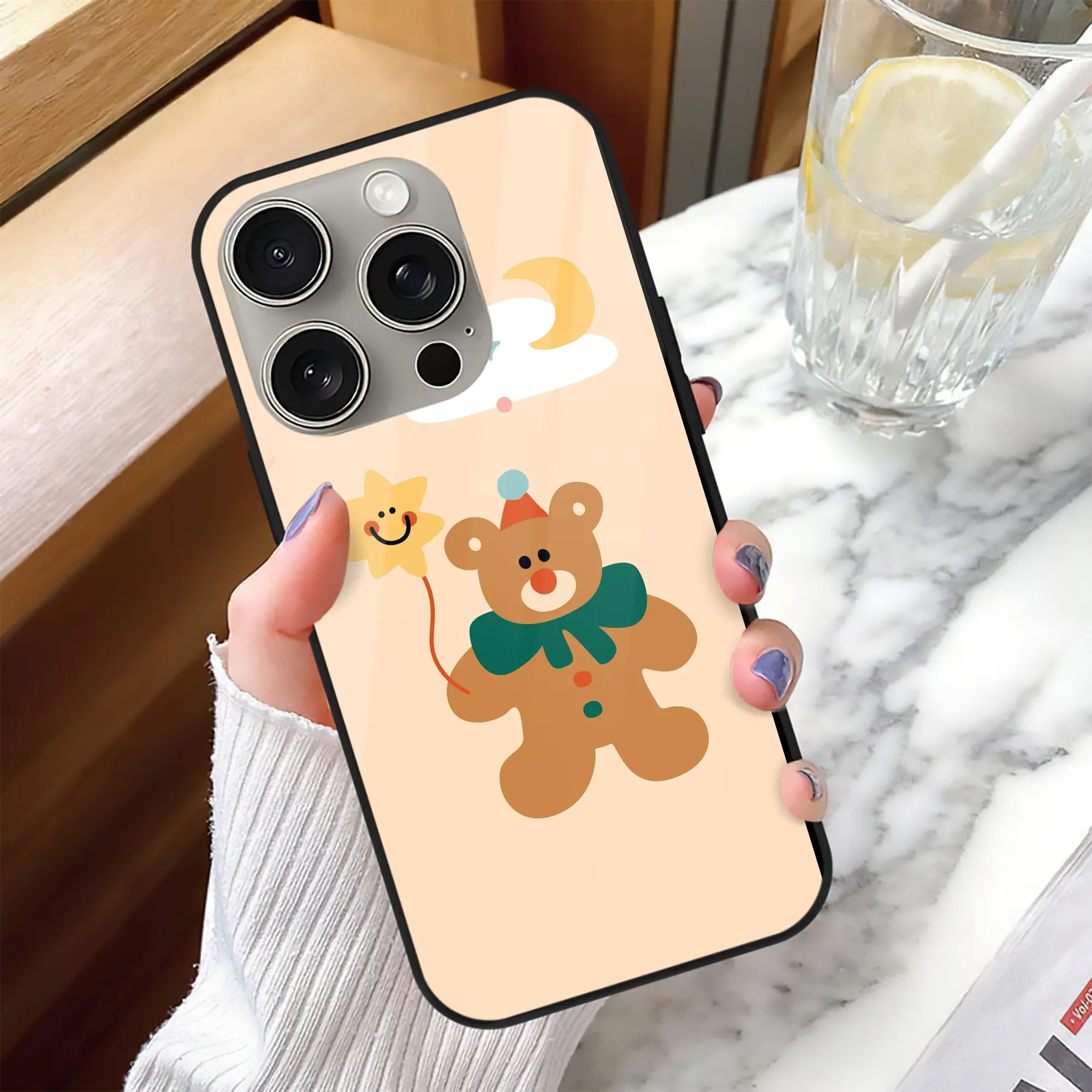 シンプルくま×クリスマス｜大人可愛い冬デザイン