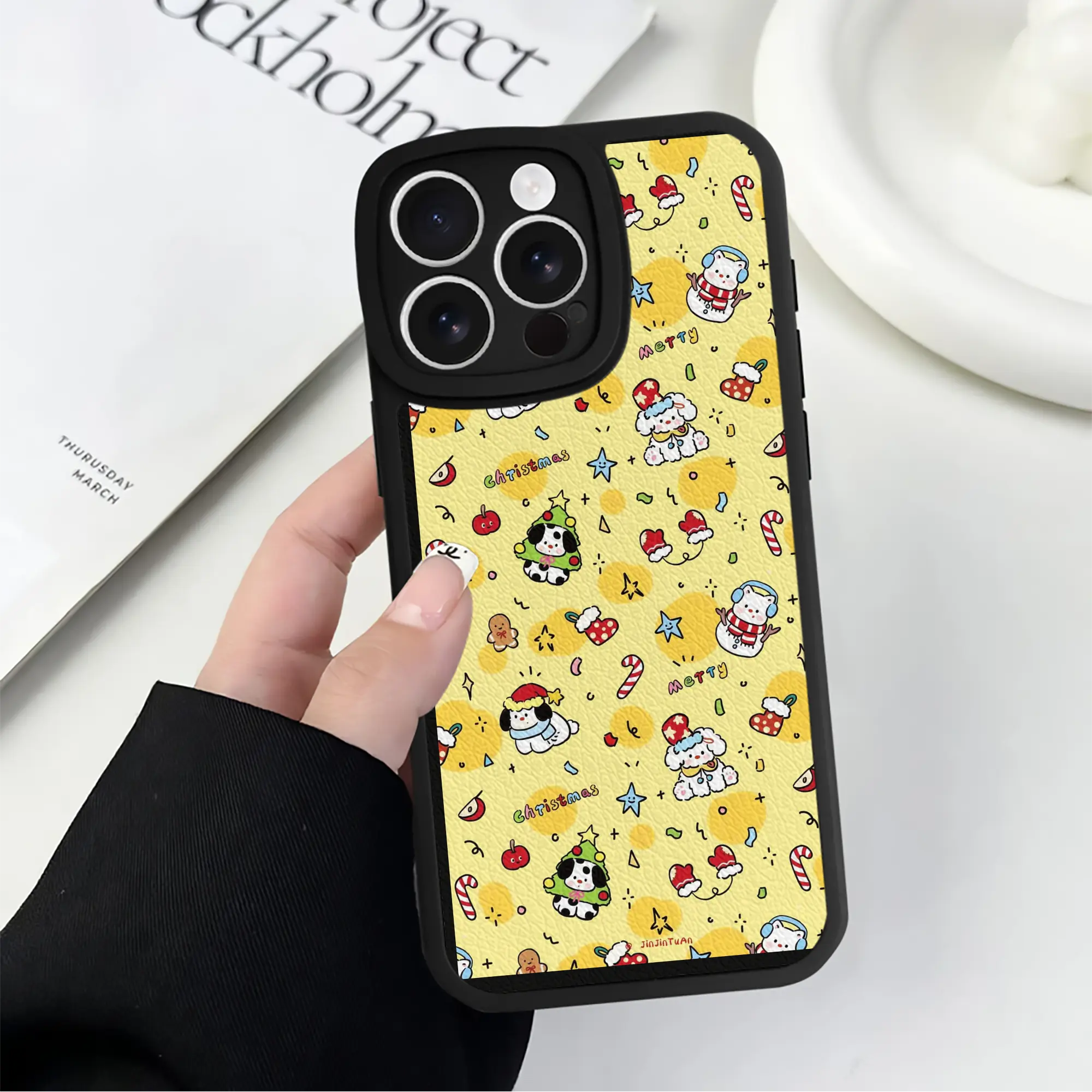 クリスマス動物デザイン｜可愛い冬限定スマホ