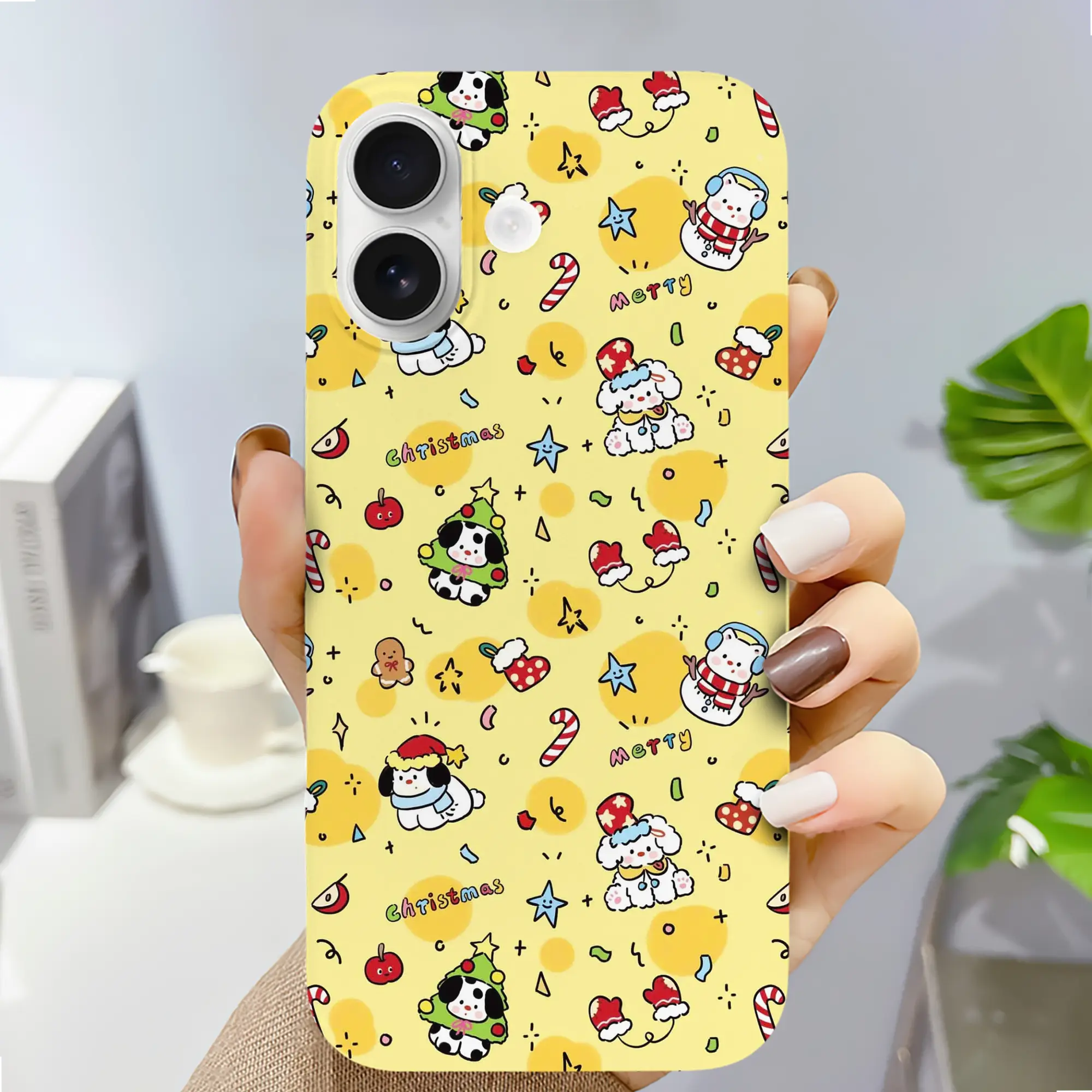 クリスマス動物デザイン｜可愛い冬限定スマホ