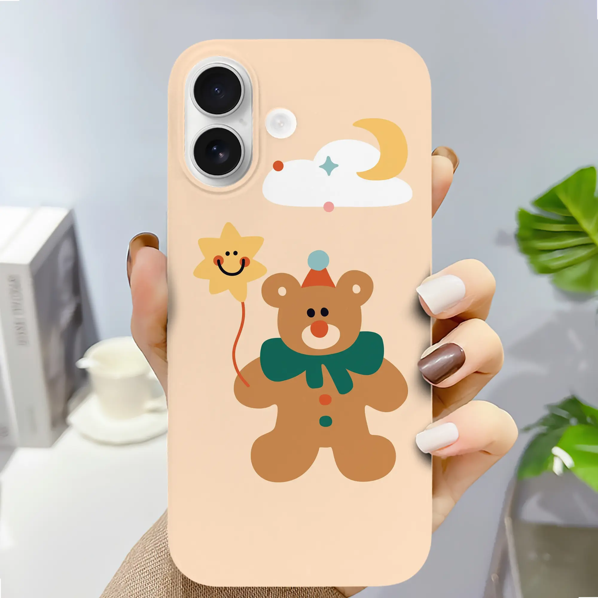 シンプルくま×クリスマス｜大人可愛い冬デザイン